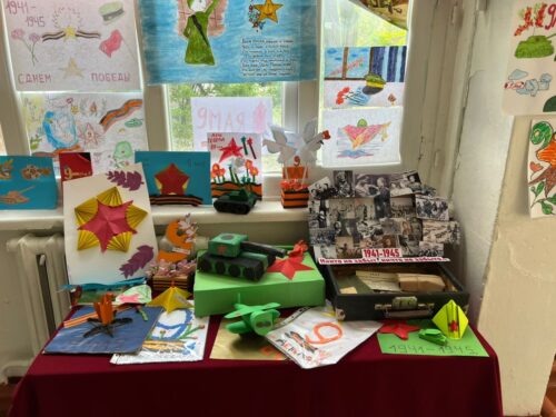 Эхо Победы в сердцах маленьких граждан: Как начальная школа отметила 80-летие Великой Победы