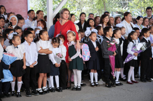 🛎🏫🎊🎉 1 сентября-Торжественная линейка, посвященная Дню Знаний