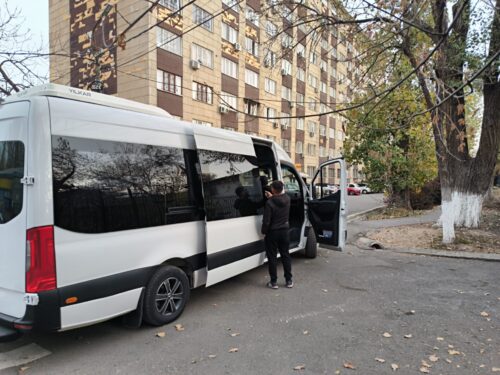 Однодневный поход учащихся кружка "Юные туристы-краеведы" в посёлок/ущелье Ак-Тюз